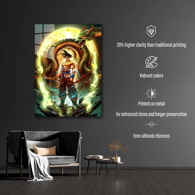 Goku and Shenron