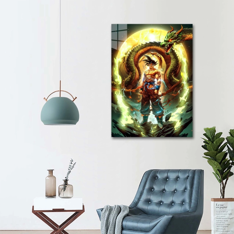 Goku and Shenron