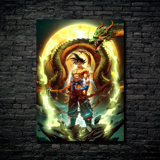Goku and Shenron